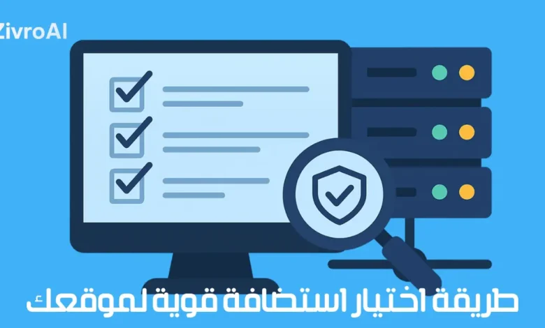 طريقة اختيار استضافة قوية لموقعك
