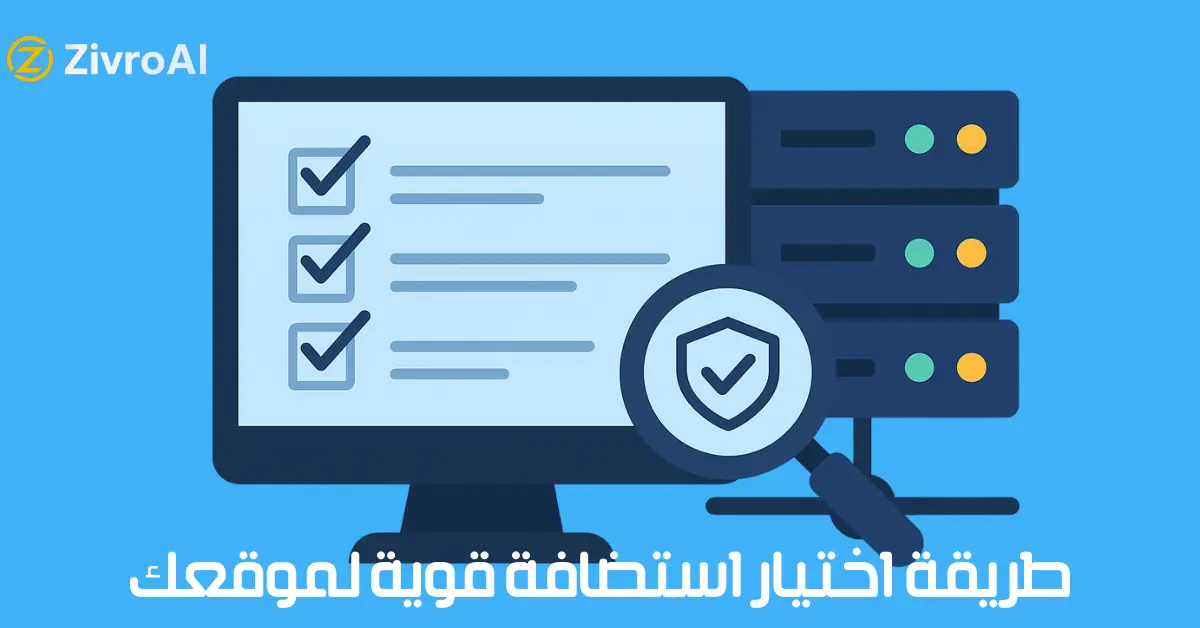 طريقة اختيار استضافة قوية لموقعك