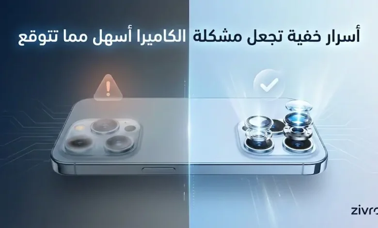 حل مشكلة الكاميرا في الهاتف الذكي