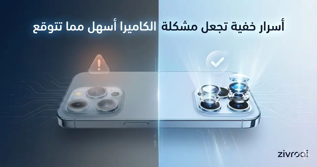 حل مشكلة الكاميرا في الهاتف الذكي